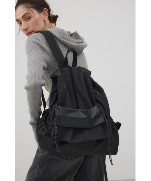 【新品】crie conforto コンビベルトリュック　グレー　バックパック crie conforto | コンビベルトリュック (すべて ) |SHEL'TTER