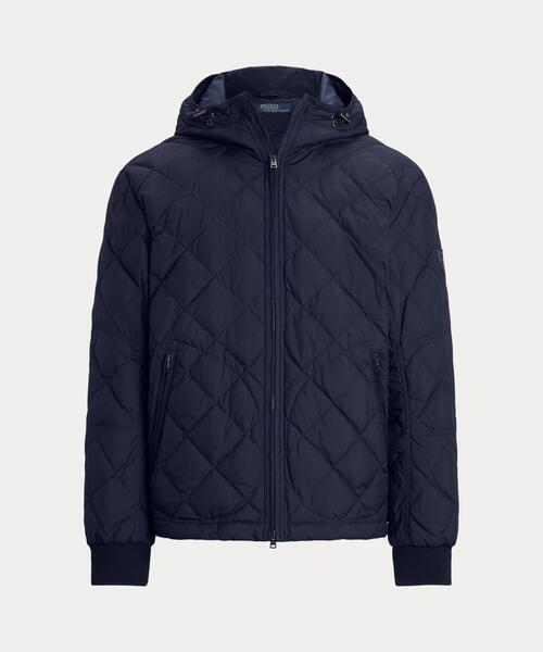 POLO RALPH LAUREN ダウンジャケット ダウン キルテッド フーデッド  