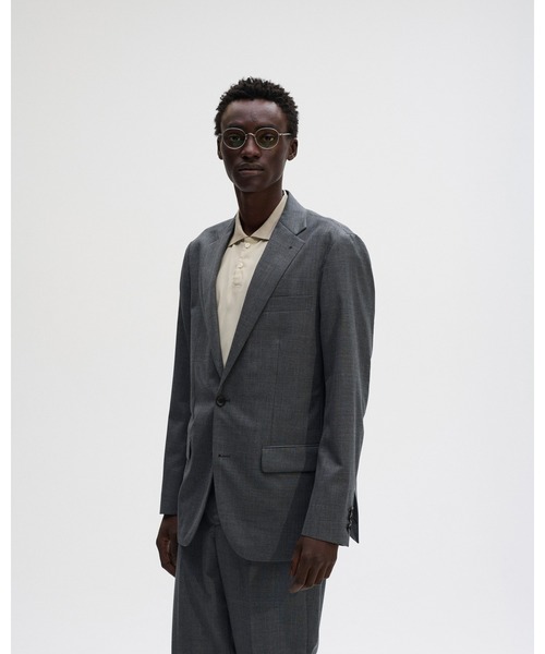 ジャケット テーラードジャケット SUMMER MERINO WOOL STANDARD 2BUTTON JACKET メンズ レディースの画像