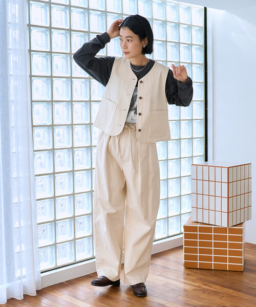 FREAK'S STORE（フリークスストア） ワイドパンツ チノパン レディース