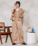 ワイドパンツ チノパン RED KAP × F...の詳細画像1
