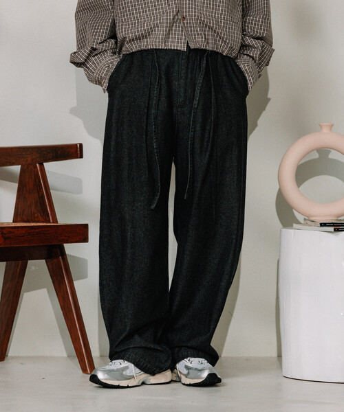 ワイドパンツ チノパン レディースの画像