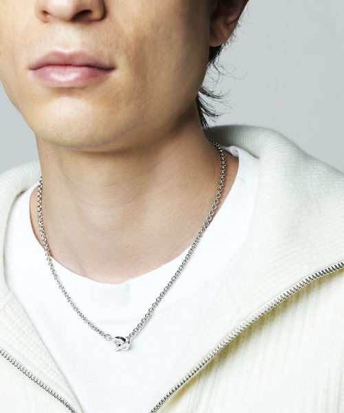 4℃ HOMME+（ヨンドシーオムプラス） ネックレス シルバー ネックレス