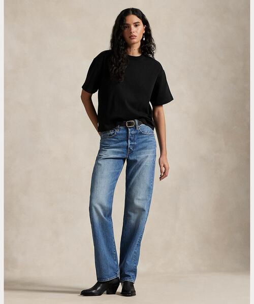 POLO RALPH LAUREN tシャツ コットン ジャージー クロップド