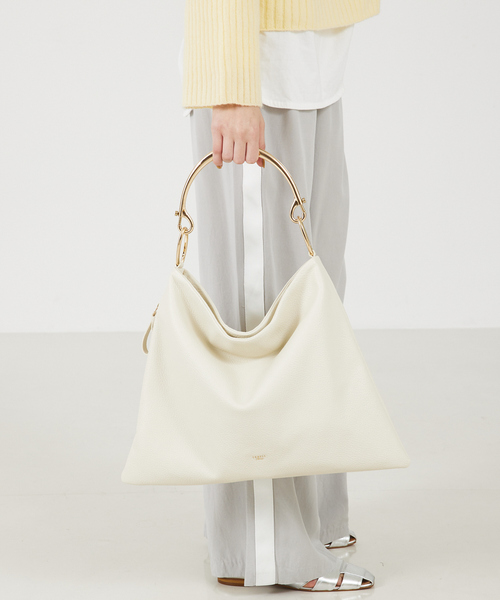 現行品✨美品✨ 【STORY掲載】Mira/Wハンドル ショルダーバッグ STORY掲載】Mira/WハンドルHOBOワンショルダーバッグ｜LOWELL