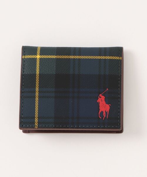 【専用】Polo by Ralph Lauren コインケース POLO RALPH LAUREN コインケース エンボスレザー ジップ