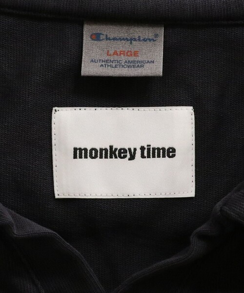 Champion ポロシャツ 「Champion × monkey time」 ピグメント