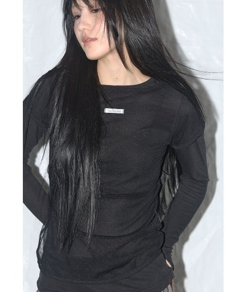 A'GEM/9 × .kom 「 FANCY CLUB/ファンシークラブ」 3-WAY DOT LAYERED LONG SLEEVE/ドットレイヤー A'GEM/9 × .kom 『 FANCY CLUB/ファンシークラブ』 3-WAY DOT