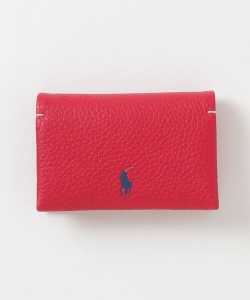 POLO RALPH LAUREN カードケース Polo Play レザー スナップ