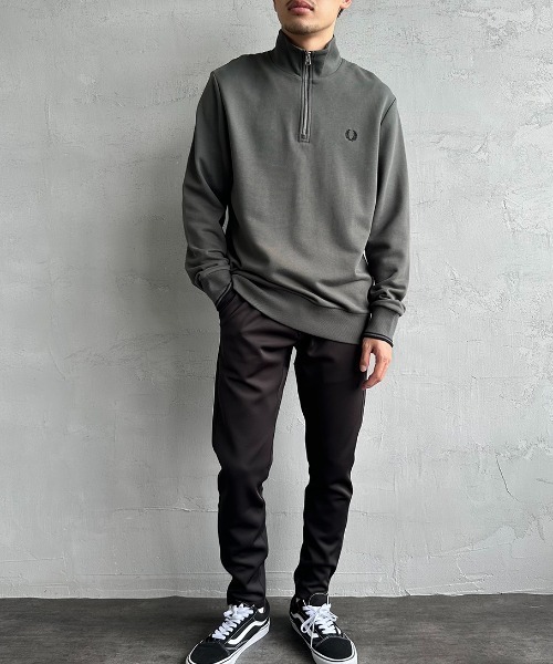 [FRED PERRY] тренировочный cut and sewn S оливковый женский 