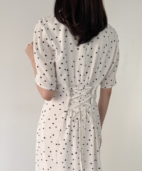 アテンション♡新品　ワンピース セール】 アオートフォールデザインワンピース （ロング・マキシ
