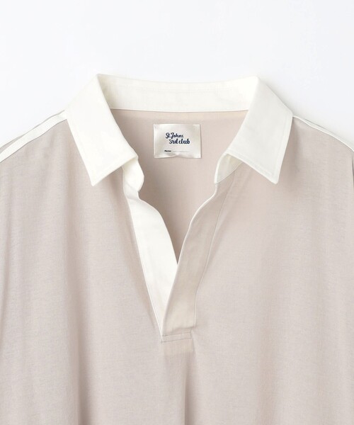 tシャツ 「ST.JHONES 3RD CLUB」2LINE ロングスリーブ 「 Select by EMMEL REFINES 」 レディース St.Johns 3rd club tシャツ 「ST.JHONES 3RD CLUB」2LINE ロング