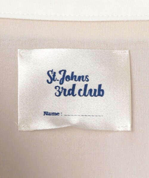 tシャツ 「ST.JHONES 3RD CLUB」2LINE ロングスリーブ 「 Select by EMMEL REFINES 」 レディース ST.JHONES 3RD CLUB＞2LINE ロングスリーブ ＜ Select by EMMEL