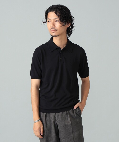 ロロピアーナ　上質コットン　ポロシャツ　メンズ50 メンズ ポロシャツ&Tシャツ | Loro Piana