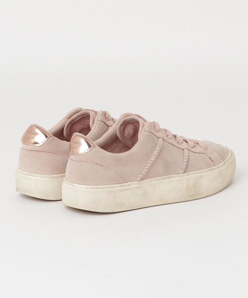 UGG」 ローカットスニーカー 22.5cm ピンク レディース