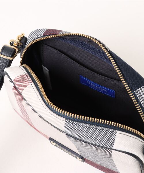 BLUE LABEL CRESTBRIDGE ショルダーバッグ ベージュ クレストブリッジチェックミニショルダー（バッグ）｜BLUE LABEL