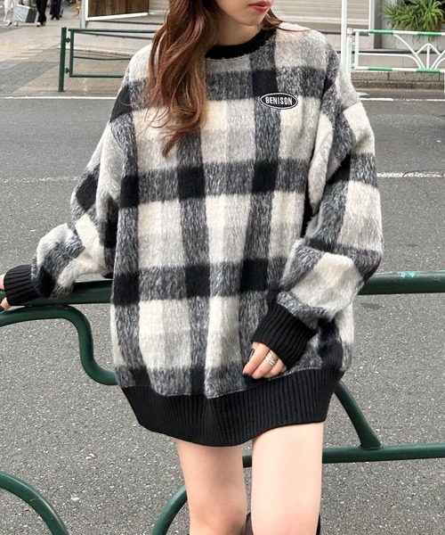 「INGNI」 長袖ニット M ブラック レディース_画像3