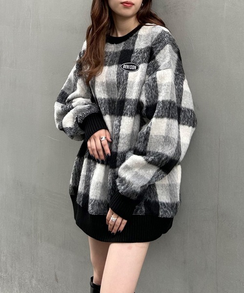 「INGNI」 長袖ニット M ブラック レディース_画像4