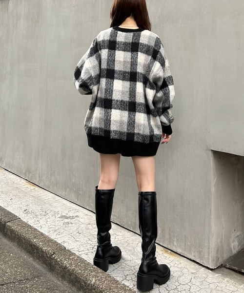 「INGNI」 長袖ニット M ブラック レディース_画像8