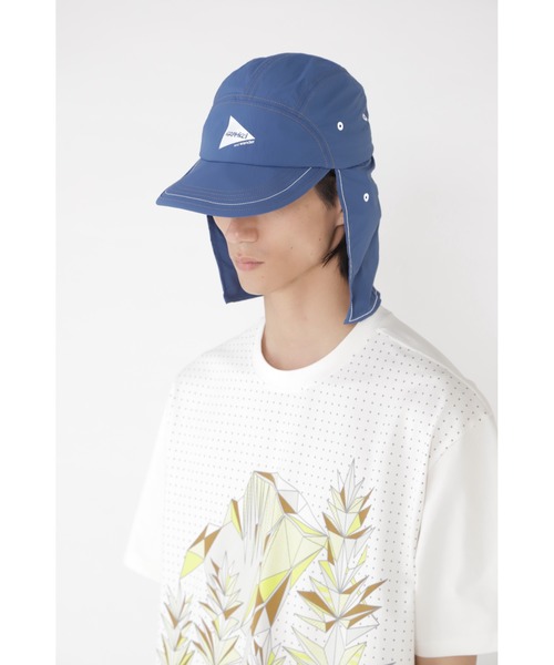 and wander キャップ 帽子 BRUSHED NYLON SUNSHADE CAP