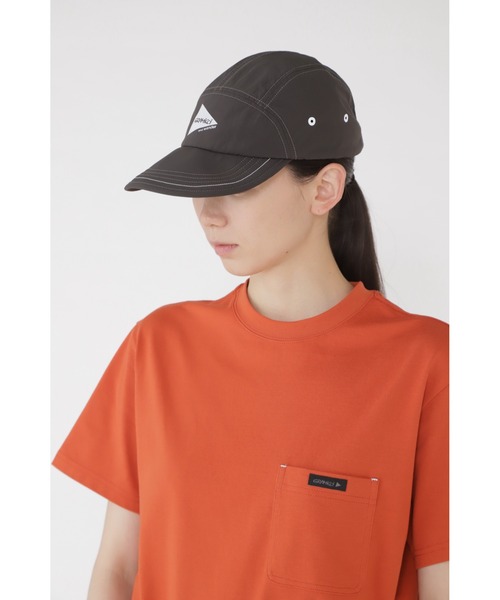 and wander キャップ 帽子 BRUSHED NYLON SUNSHADE CAP