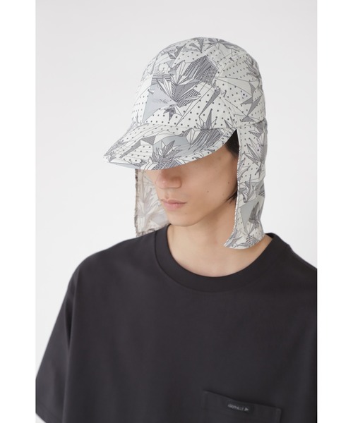 and wander キャップ 帽子 BRUSHED NYLON SUNSHADE CAP