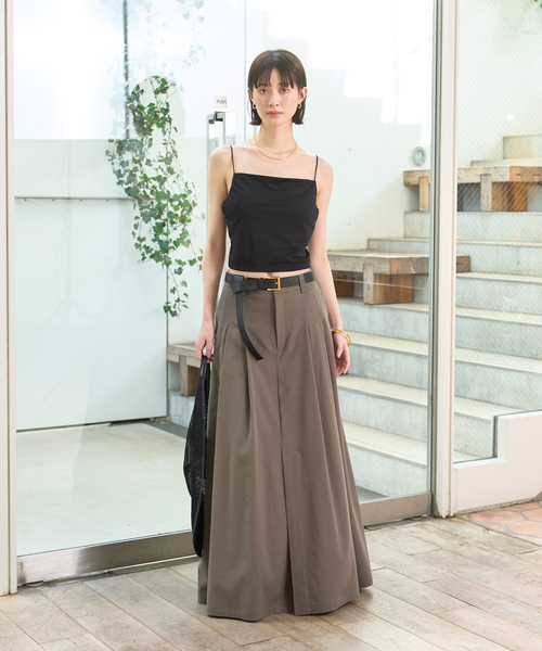 ②【新品◆フランス製】アンボワーズ レザーロングベルト 85 M相当 茶ブラウン AMBOISE - ②【新品◇フランス製】アンボワーズ レザーロング