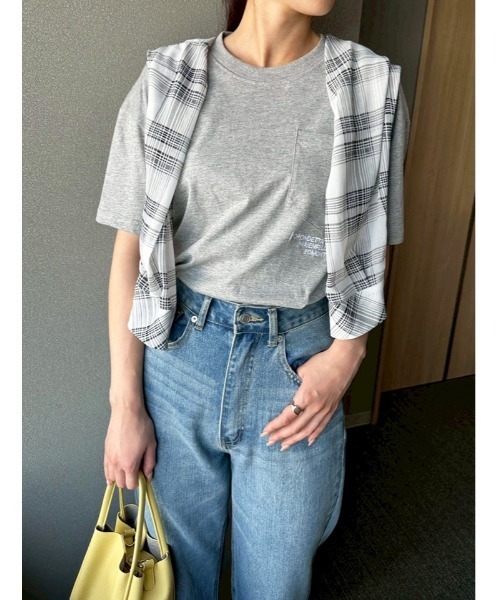 fifth ブラウス シャツ チェックシアーシャツ レディース