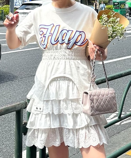 Alley Tokyo ワンピース フリフリのキャミワンピ : ZOZOTOWN Yahoo!店