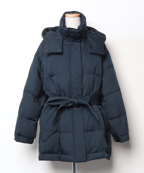 NANO universe（ナノ・ユニバース） ダウンコート 36 ネイビー