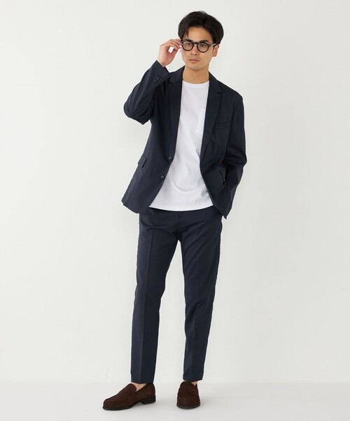 SHIPS Colors スラックス Colors:「洗濯機可能」COOLMAX(R