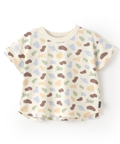 tシャツ 「GOODPRICE冷感」総柄半袖Tシャツ キッズ 子供服 男の子 女の子 | petit main | 03