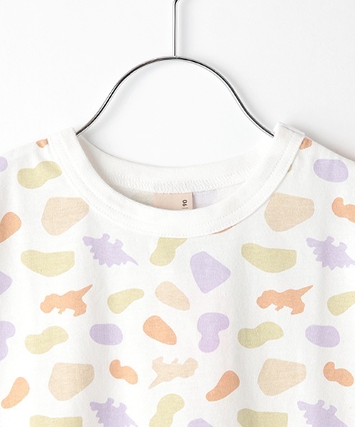 tシャツ 「GOODPRICE冷感」総柄半袖Tシャツ キッズ 子供服 男の子 女の子 | petit main | 14