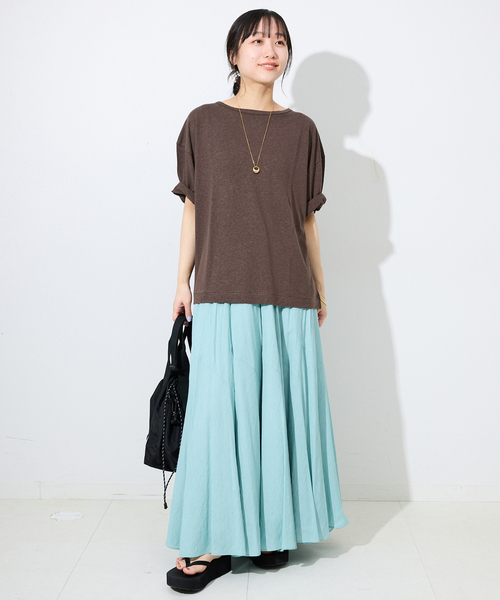 ONIT x SLOBE IENA別注 BIG TEE ※Tシャツのみ 2枚セット/追加》Plus by ONIT/オニット SLOBE別注 BIG TEE