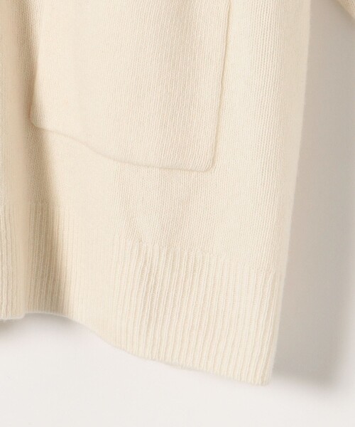 「SHIPS any」 ニットカーディガン ONE SIZE ライトグレー レディース_画像9