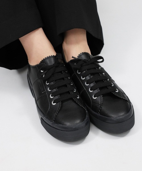 【新品未使用】サイズ37 (24cm) PELLICO SUPERGA スニーカー 「PELLICO×SUPERGA」スニーカー レディース