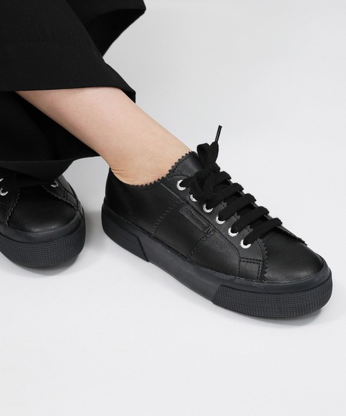 新品　完売　PELLICO×SUPERGA プラットフォームスニーカー　24 PELLICO×SUPERGA(ペリーコ×スペルガ)のプラットフォーム