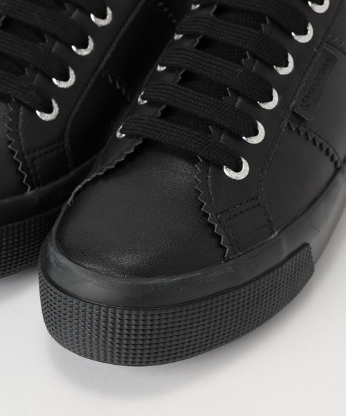 【新品】SUPERGA PELICO コラボ　ブラック スニーカー ペリーコ×スペルガのレイン対応撥水スニーカー | 送料無料|BLACK