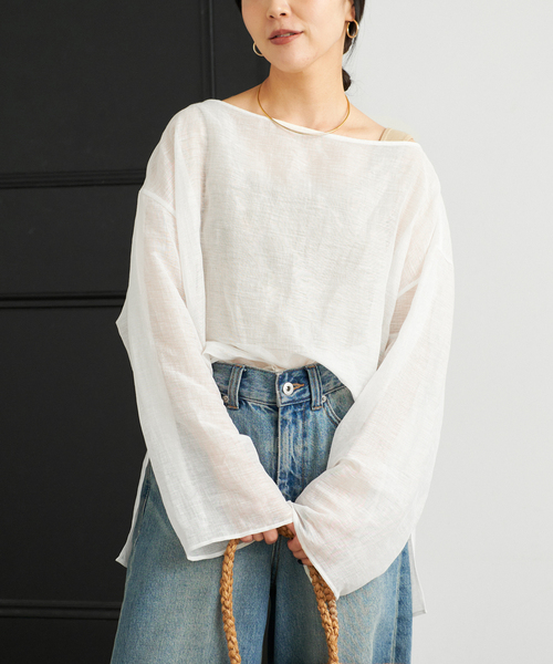 Plage SHEER STRING ブラウス 新品｜Yahoo!フリマ（旧PayPayフリマ）