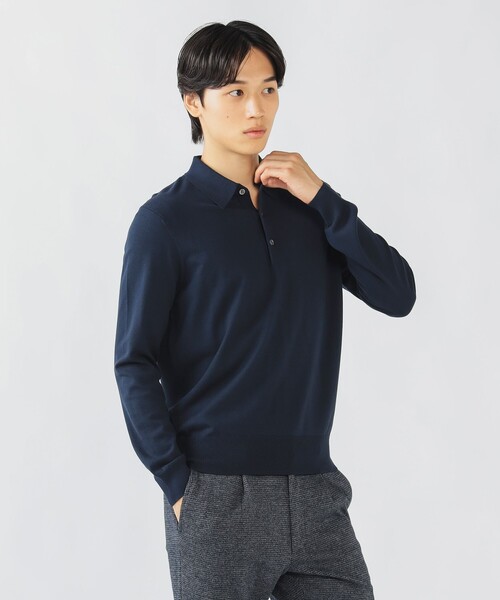 ◆6枚セット　伊勢丹、ビームス購入　ニットポロ　半袖ニット　46サイズ程度 BEAMS HEART（ビームス ハート） セーター ニット ロングスリーブ