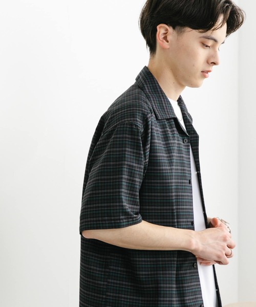 SENSE OF PLACE by URBAN RESEARCH シャツ チェックオープン