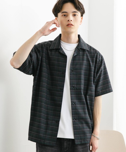SENSE OF PLACE by URBAN RESEARCH シャツ チェックオープン