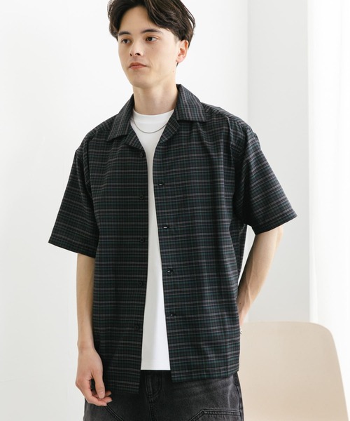 SENSE OF PLACE by URBAN RESEARCH シャツ チェックオープン