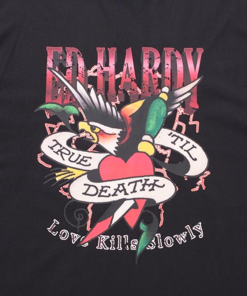 Ed Hardy（エド・ハーディー） tシャツ 「ED HARDY/エドハーディー