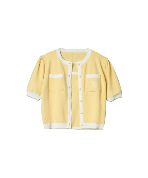 Her lip to アンサンブル Siena Bicolor Rib Knit Set