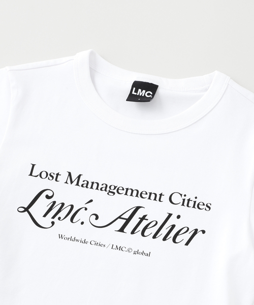 tシャツ LMC / エルエムシー WM LMC ATELIER SLIM CROPPED TEE レディース セール】LMC / エルエムシー WM LMC ATELIER SLIM CROPPED TEE