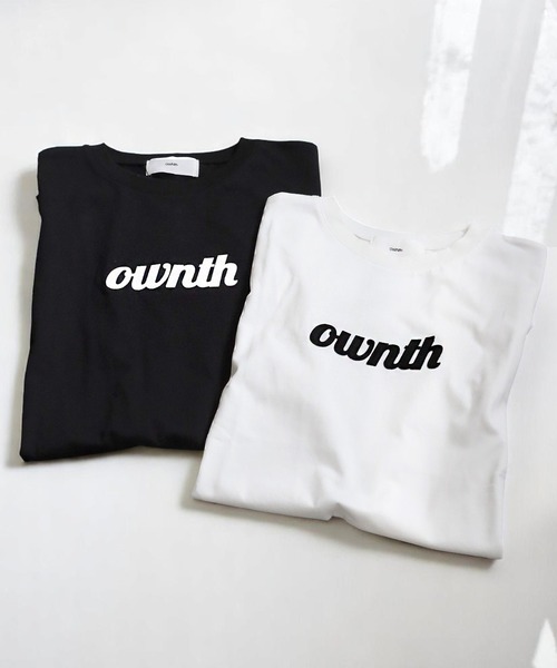 tシャツ フェルトロゴ刺繍Tシャツ レディース メンズ antiqua tシャツ フェルトロゴ刺繍Tシャツ レディース メンズ