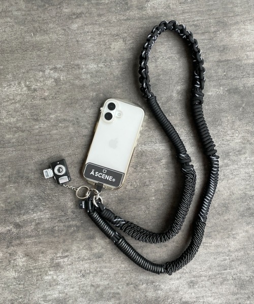 A SCENE（エーシーン） DESIGN PARACORD SHOULDER デザイン パラコード
