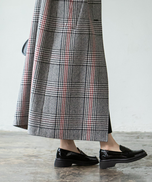 「NOBLE」 ステンカラーコート 38 ブラック レディース_画像4