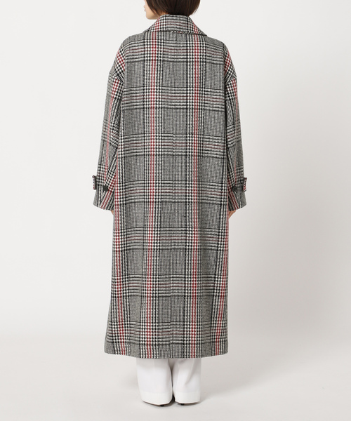 「NOBLE」 ステンカラーコート 38 ブラック レディース_画像8